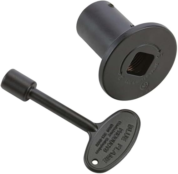 HPC USD Products Replacement Flange & Key (UDFK-FB), Flat Black