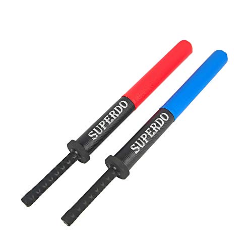 Superdo Set of 2 Foam Sword for Kids Soft Toy Training Equipment 27.5-Inch Overall