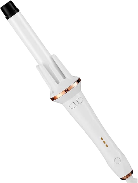 Automatic Curling Iron, USB Rechargeable Automatic Curling Iron, Hair Curler Automatic Rotating with 3 Temperatures, Portable Rotating Curling Iron, Automatic Hair Curler,for Long and Short Hair