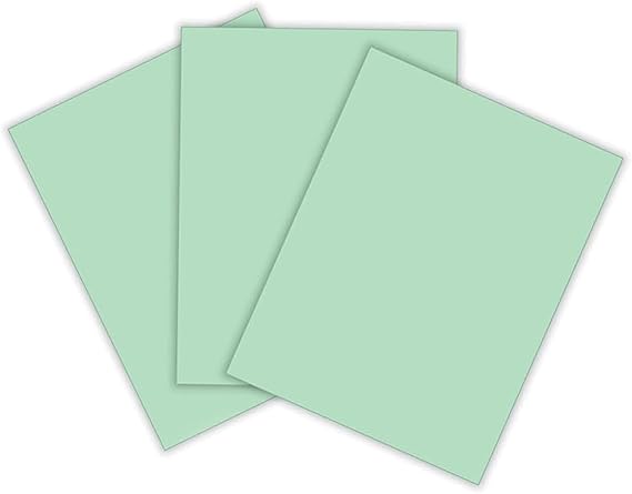 Springhill 8.5 x 14 Green Copy Paper, 24lb Bond/60lb Text, 89gsm, 5,000 Sheets (10 Reams) Colored Printer Paper with Smooth Finish Versatile and Flexible Computer Paper 024225C