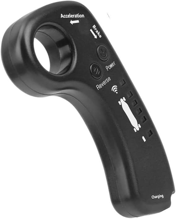 Electric Skateboard Remote, Adjustable Speed Braking Skateboard Remote Replacement, LED Power/Modes Indicator, TypeC Charging, Suitable for Smart Four Wheel Double Drive Electric Scooter