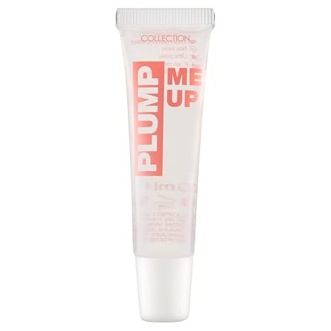 Collection Cosmetics Plumping High Shine Non-Sticky Plump Me Up Scented Lip Gloss 10 ml Clear Peppermint