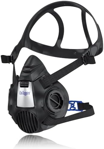 Drager X-plore 3500 Half-Face Respirator Mask, Size L, NIOSH Approved