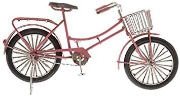 Pink Metal Bike with Basket