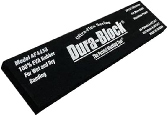 Dura-Block DRB-AF4433 11 in. Ultra-Flex Series PSA Sanding Block