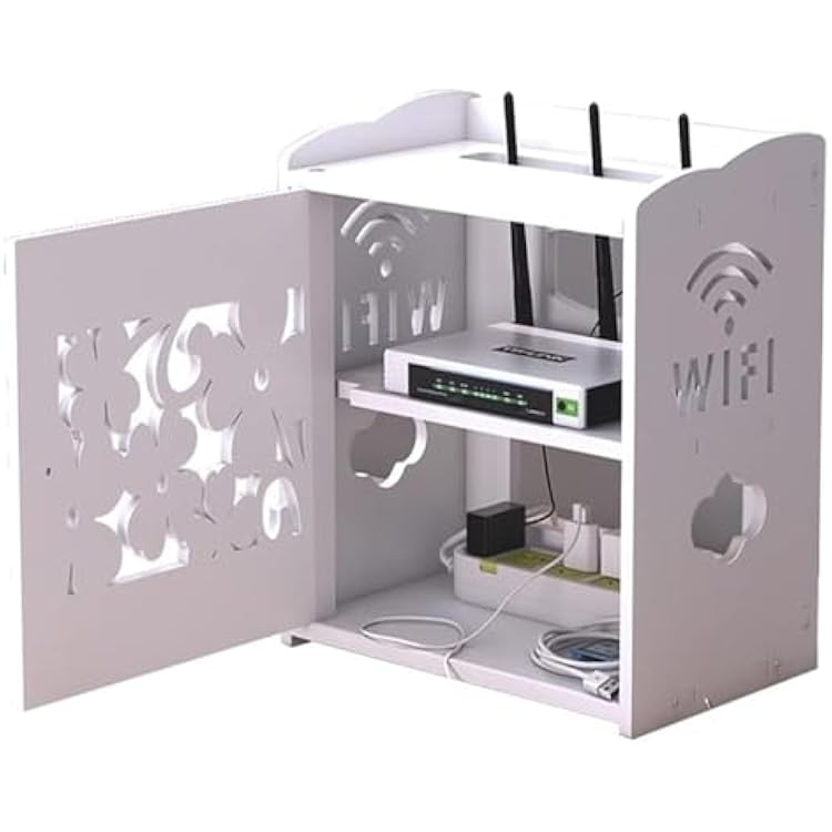 Router Shelf Wall Mount WiFi Router Storage Box, Philippines | Ubuy