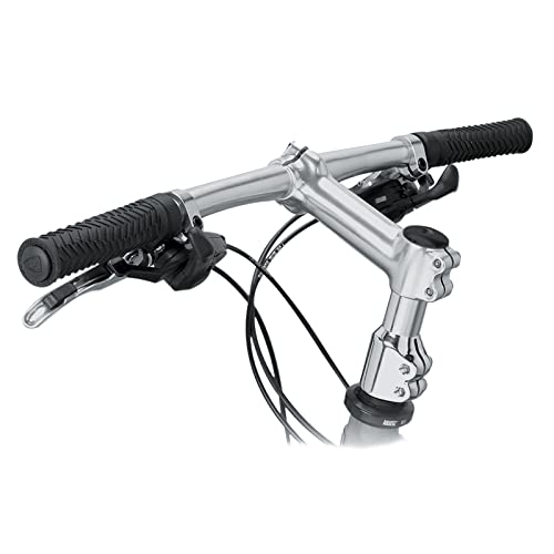 Delta Cycle & Home Bike Stem Raiser Handlebar Extender Increases Bar Height Up to 4.6 - Riser Adapter for Mountain Bike MTB, Hybrid, Road Bike, with Durable Aluminum Construction