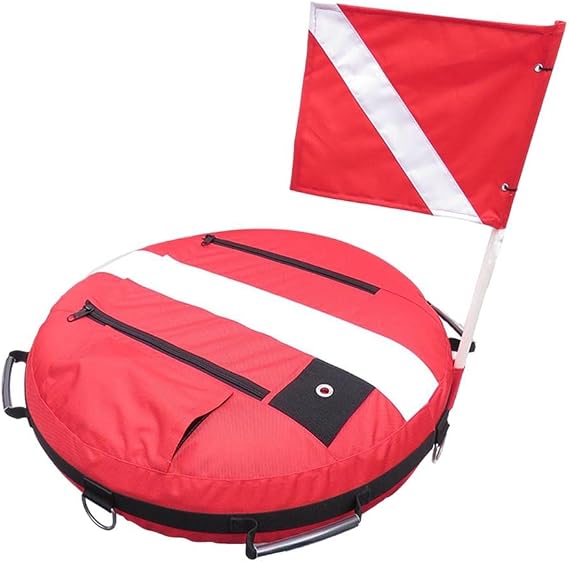 Diving Buoy Float with Dive Flag, Diver Gear Equipment for Diving