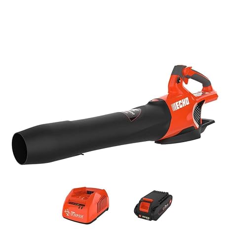 Echo eFORCE 56V 151 MPH 526 CFM Cordless Battery Powered Handheld Leaf Blower with 2.5Ah Battery and Charger DPB-2500C1