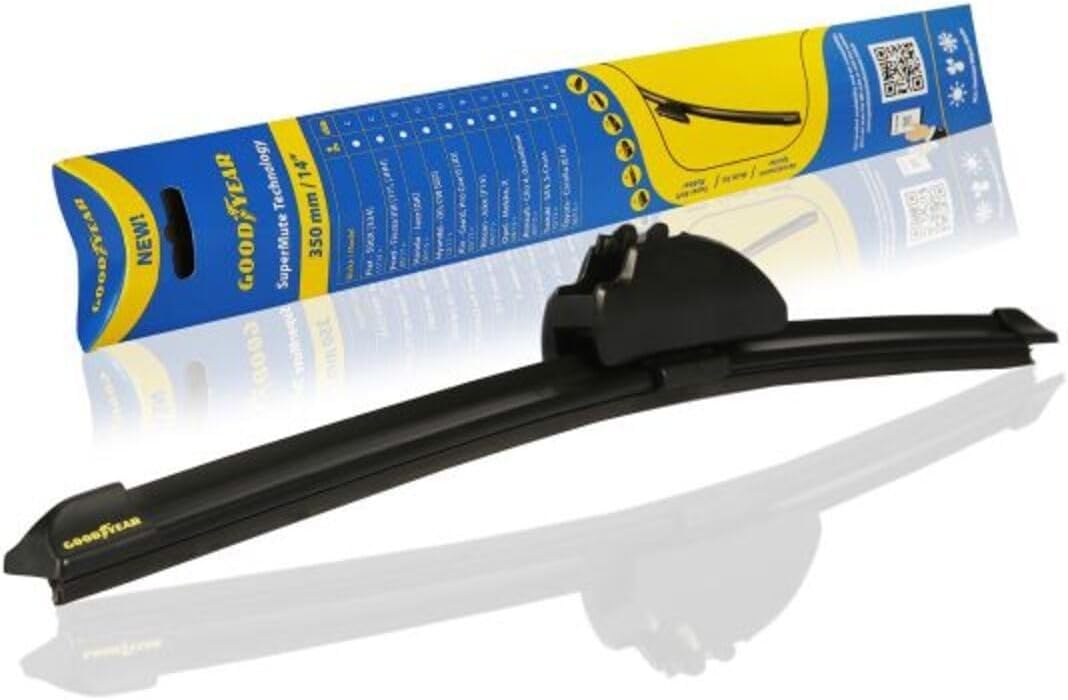 Goodyear Supermute Teknolojili Tekli Ön Muz Silecek, 350 mm Uzunluk