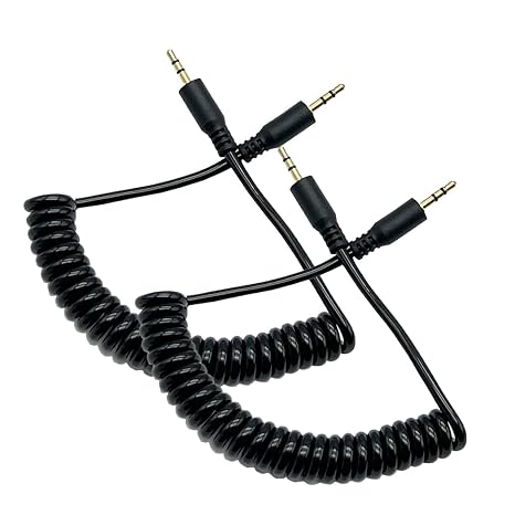 Seadream Coiled 2.5mm Audio Cable 2Pack