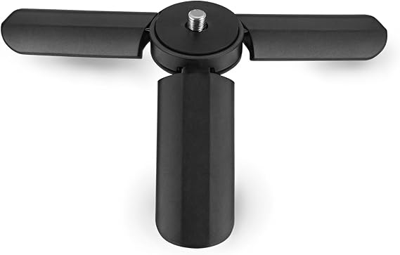 Mini Tripod for DJI Osmo Pocket 3 & 2, Foldable Stand with 1/4-20 Screw Mount, Portable, Compact Desktop Stand Compatible with Osmo Pocket, DJI Osmo Action 5/4, and Insta360 Ace Pro