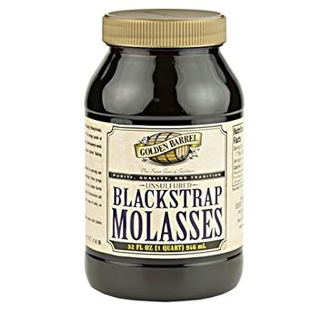 Golden Barrel Blackstrap Molasses (32 fl. oz. Wide Mouth)