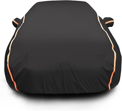Full Exterior Cover for Hyundai i20 N Hatchback 2021-2023,Car Cover Outdoor with Storage Bag and Gloves,Custom Car Dust Cover Waterproof Breathable Sun Rain Snow UV
