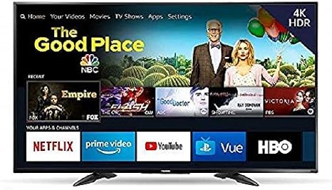 TOSHIBA 55LF621U19 55-inch Smart 4K UHD TV - Fire TV Edition