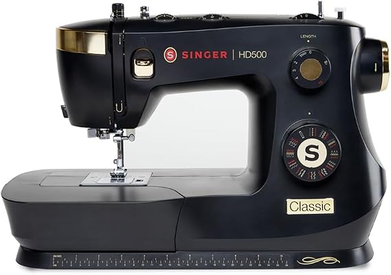 Singer HD500 Classic Gold Dikiş Makinesi - Siyah