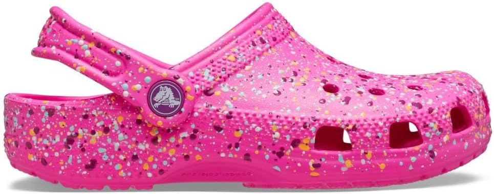 Classic Paint Splatter Clog K Pink Crush/Multi C13