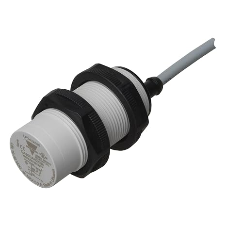 CARLO GAVAZZI CA30CAN25PA Capacitive Proximity Sensor, Triple-Shield Protection, M30, 25 mm Range, 10-40 VDC, NO and NC, 200 mA PNP Output, Diagnostic LED, 2 m PVC Cable, 6.7 oz. Size, 35 mm Height x 107 mm Width x 173 mm Diameter