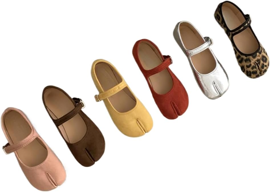 Tabby Shoes, Tabi Shoes, Split Toe Tabis Ballet Sandals, Non Slip Casual Comfy Breathable Cute Y2K Kawaii Fashion Trendy Elegant Dressy Pumps, Office Business Summer Fall Vacation