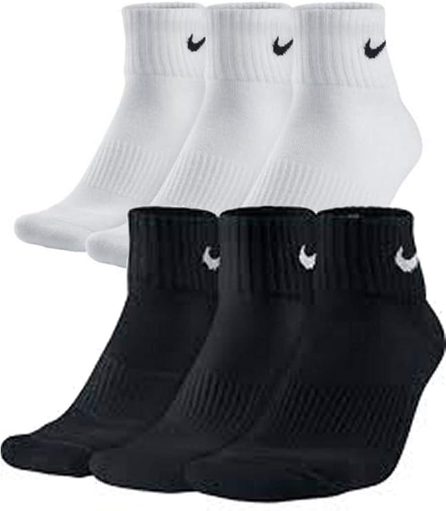 NIKE Men's U Nk Everyday Cush Ankle 3pr Socks (pack of 3)