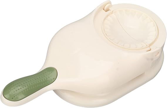 2 in 1 Dumpling Maker Machine for Adult Kids, Multifunctional Dough Press, Portable Manual Dumpling Maker Dumpling Mold Happy & Easy to Make Dumplings for New Year Family Ngiht