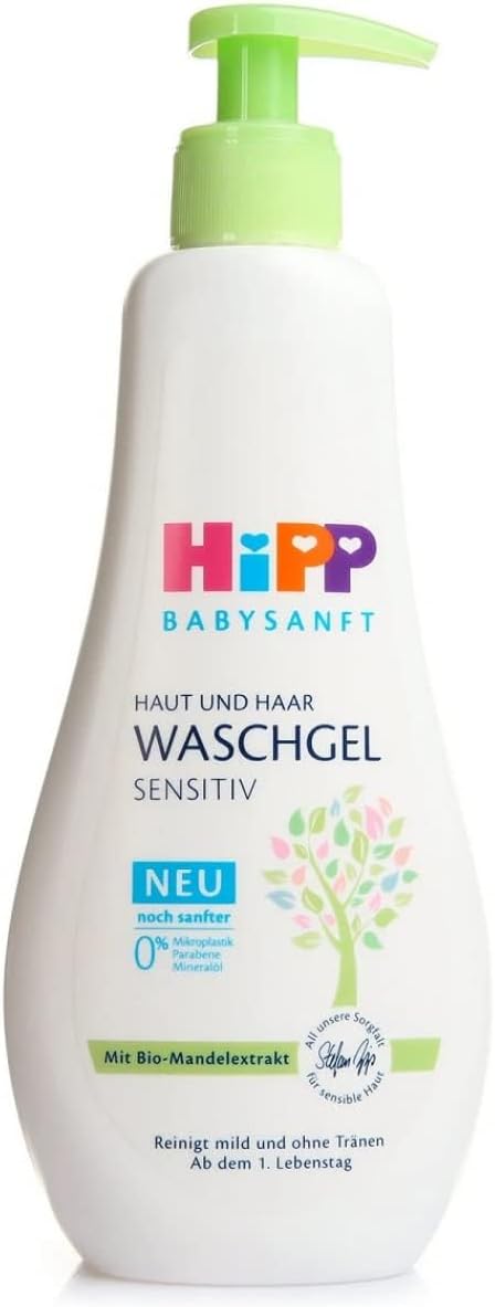 HiPP BABYSANFT Baby Hair And Body Bath Gel 400ml