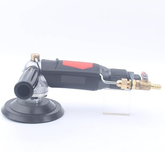 5 Inche Pneumatic Air Wet Sander 125MM Polisher Angle Grinder Tool for Concrete Quartz Granite Stone Multi-Function