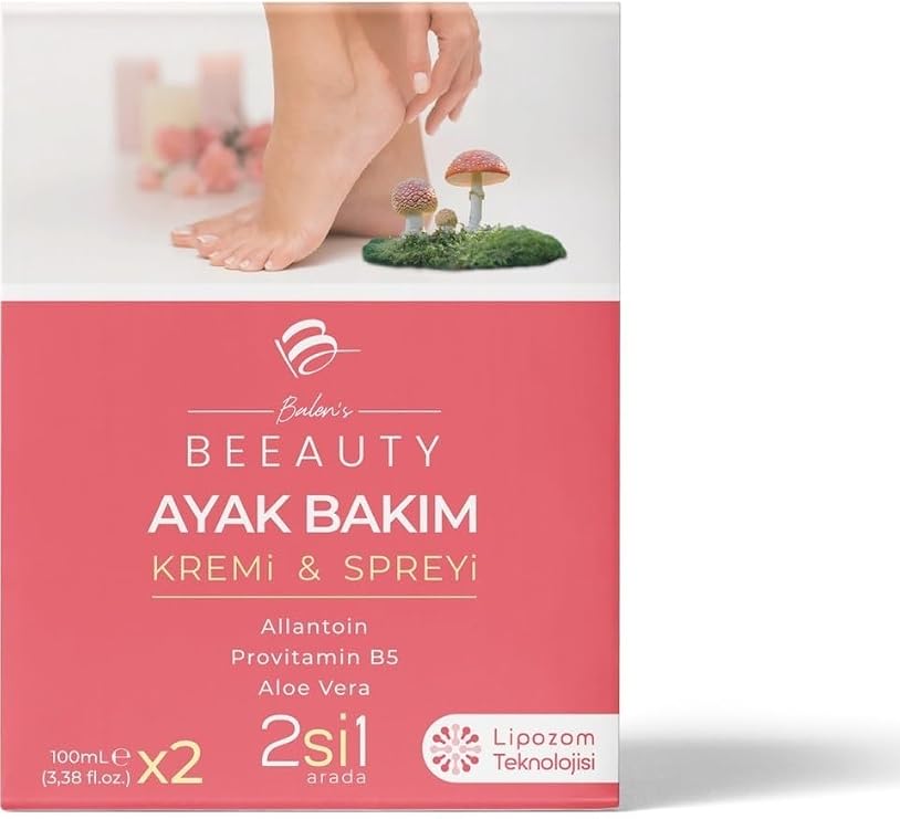 Balen's Beeauty Ayak Bakım Kremi - Spreyi (Mantar Kremi)