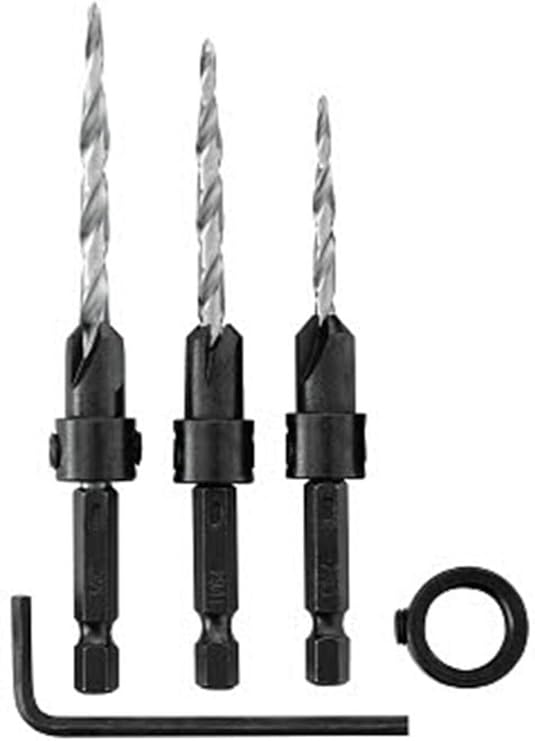 Irwin Tools 1882793 SPEEDBOR Countersink Wood Drill Bit, 4-Piece
