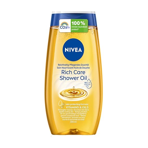 Nivea Rich Care Intensive Nourishing Shower Oil 200 ml