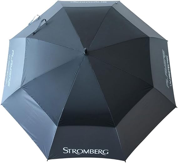 Stromberg 68" Double Canopy Golf Umbrella - Professional Golf Accessory with Wind-Resistant Design & Large Grip Handle - Robust Weather Protection