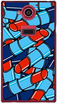 YESNO Rouge Red Clear / for AQUOS ZETA SH-03G/docomo DSH03G-PCCL-201-N014