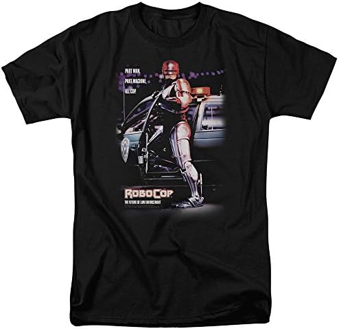 Robocop MGM Poster Mens Short Sleeve Shirt Black LG
