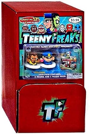 TeenyFreaks Series 1 Gravity Feed Box [24 Packs] by TeenyFreaks