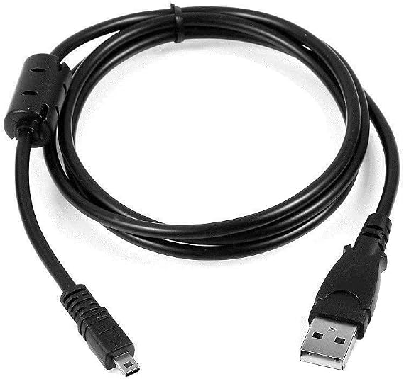 USB Charging & Data Transfer Cable for Sony Cybershot Camera, Replacement Charger Cord Compatible with DSC-H200 DSC-H300 DSC-W800 DSC-W830 DSC-W370 (5Ft Long)