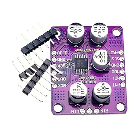 1 Set PCM1808 105dB SNR Audio Stereo ADC Single-Ended Analog-Input Decoder 24bit Amplifier Board Player Module Newest
