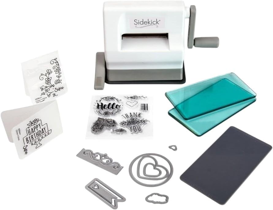 Sizzix Sidekick drilling machine 661770, 6.35 cm span, white