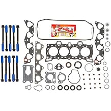 Compatible With 92-95 Honda Civic 1.5 D15B1 D15B2 D15B7 D15B8 D16A6 Head Gasket Set Head Bolts