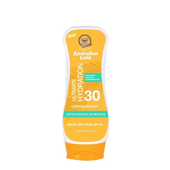 Australian Gold Sunscreen Ultimate Hydration Lotion SPF 30, 8 Ounce