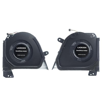 New Replacement Cooling Fans for ASUS Zephyrus G152021 M162022 GU603Z GU603H GA503Q GA503QS GA503QM GA503QC GA503QE GU603HR GU603HM GU603ZW GU603ZM GU603ZX GU603HE Laptop FN22 FN23 DC 12V