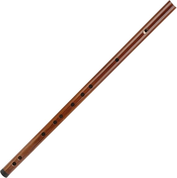 SWOQ Chinese Bamboos Flutes, Dizi Bamboo Flute Handmade for Playing(C Key)