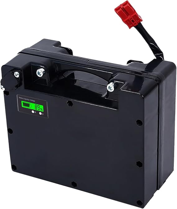 Lithium Battery 24 Volts Electric Wheelchair Battery 10AH 12AH 15AH 20AH 25AH 30AH 35AH 40AH 45AH 50AH 55AH 60AH 65AH 70AH with Charger Anderson Plug Power Display