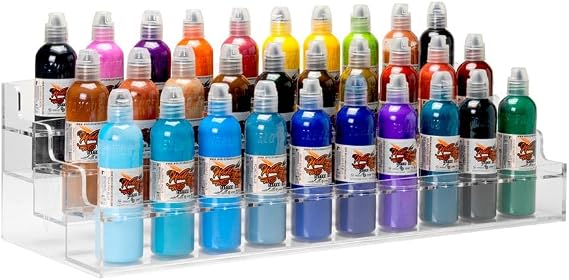 PRECISION 4oz Ink Bottle Holder - 30 Bottles Can be Displayed or Held