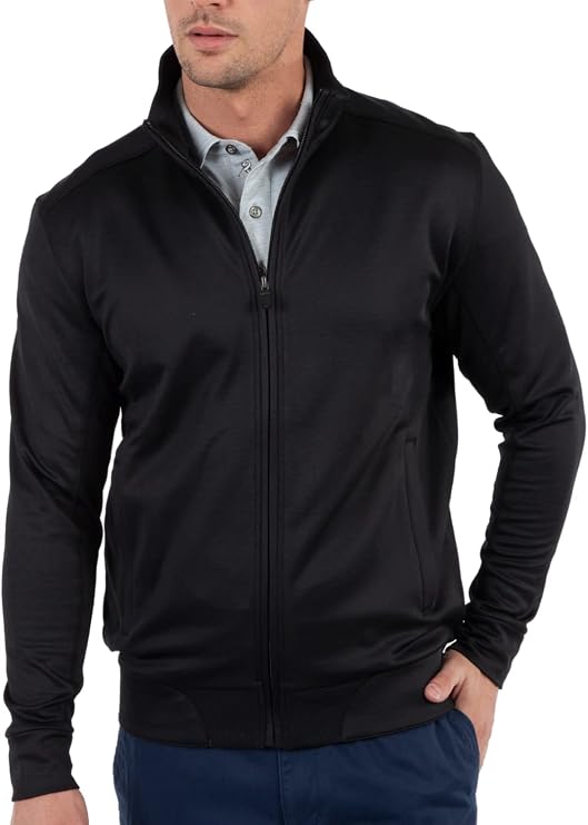 Golf Apparel - Performance RTJ Interlock Full-Zip Jacket for Men