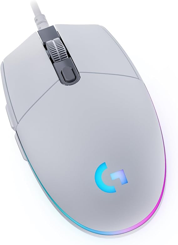 Logitech G203 LIGHTSYNC Gaming Mouse with Customizable RGB Lighting