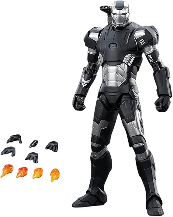 ZD Toys 1/10 Scale 7 inch Iron Man War Machine MK2 Collector Action Figure