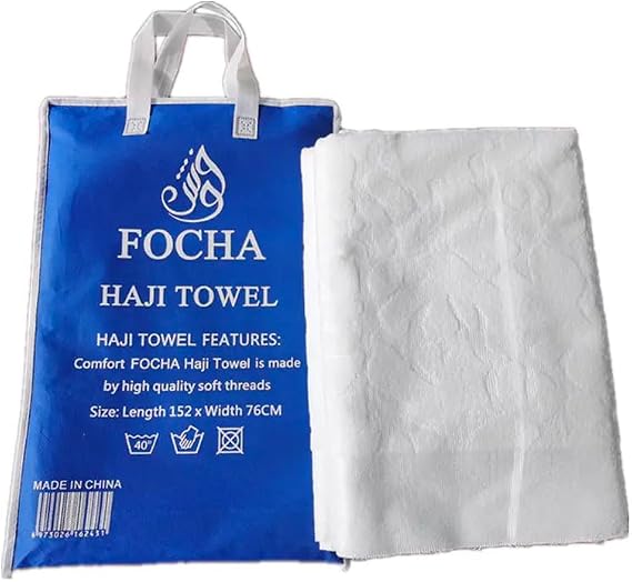 Kids Size Ihram 2 Pieces 100% Microfiber Ihram Ehram Ahram for Umrah Hajj