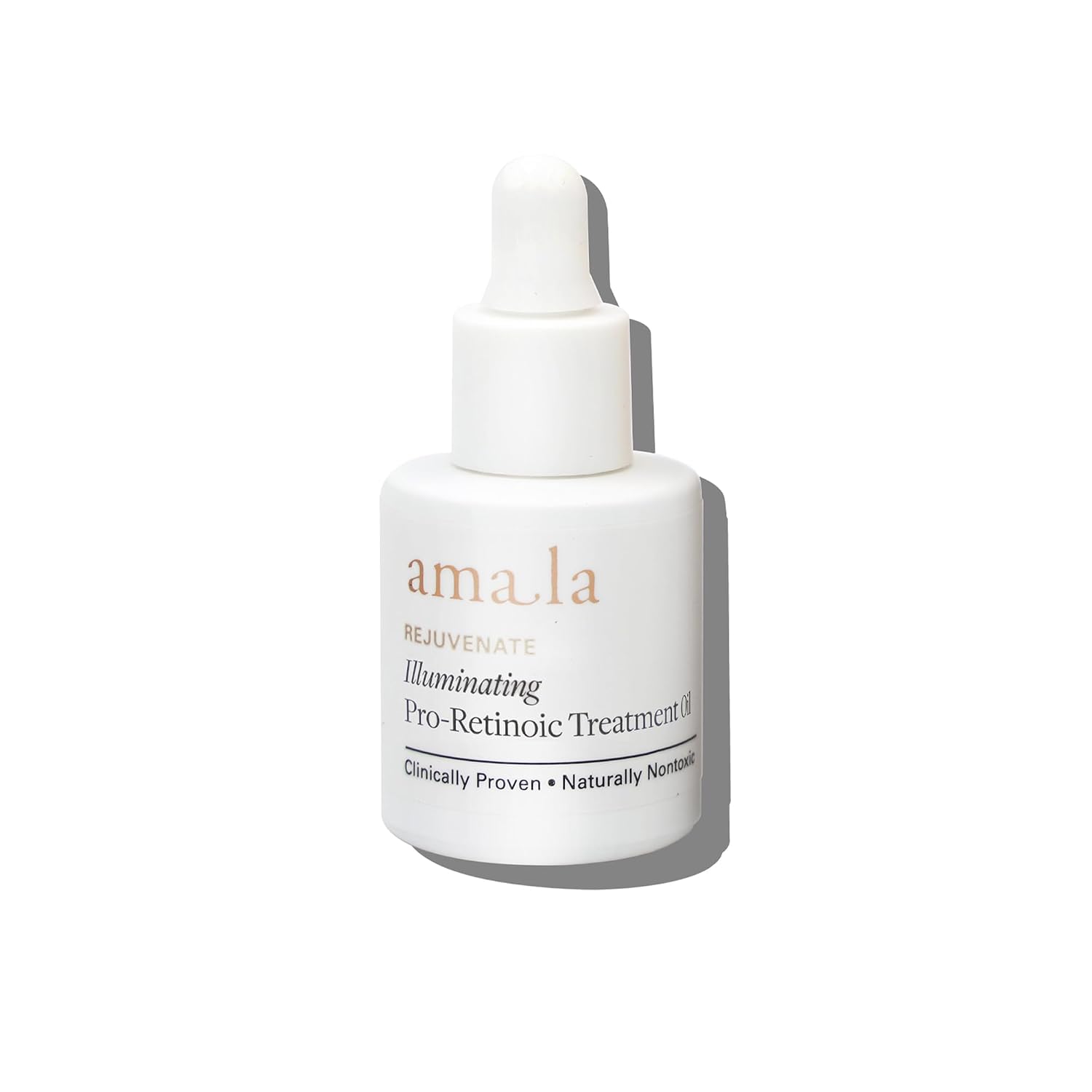 Amala Illuminating Pro-Retinoic Treatment Oil - All Natural Retinol Serum Alternative - Hydrating, Anti Aging Serum Oil - Picāo Preto Extract, 23K Gold, Cacay Seed 30ml