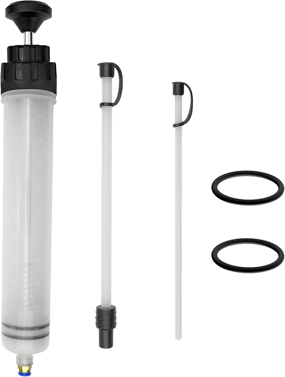 500CC Fluid Extractor Automotive Syringe Oil Extractor Pump Fuel Extraction & Filling Pump Fluids Suction Pump Manual Vacuum Fluid Transfer Pump