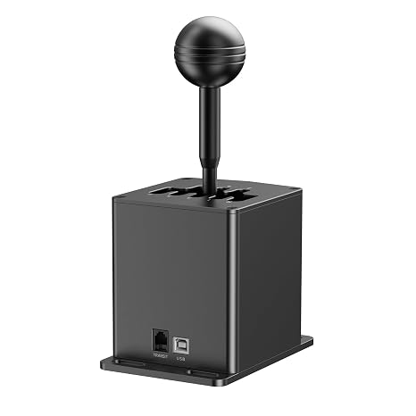 MOZA HGP Shifter Car Driving Simulator Racing Stick PC, Black